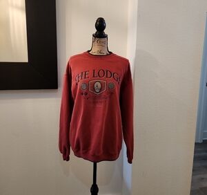 Gear For Sports Red Crewneck Sweater The Lodge New Mexico